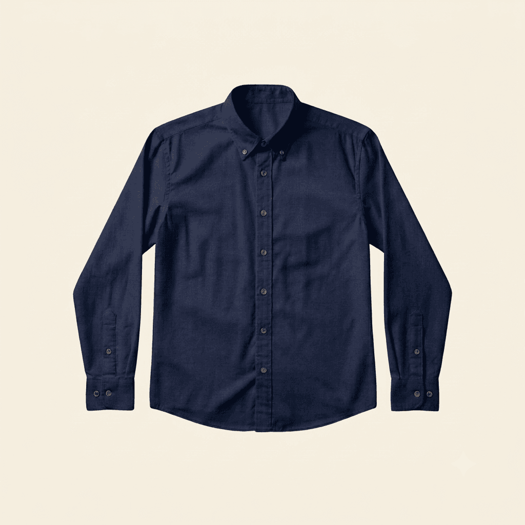 Fit Solid Cotton Casual Shirt