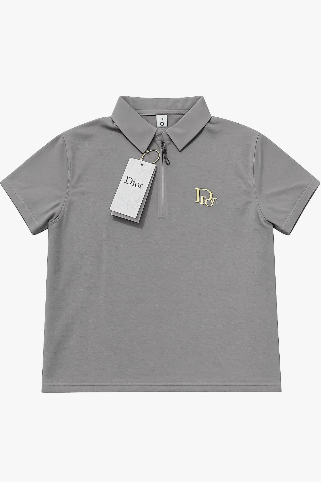 Zip Polo T-Shirt